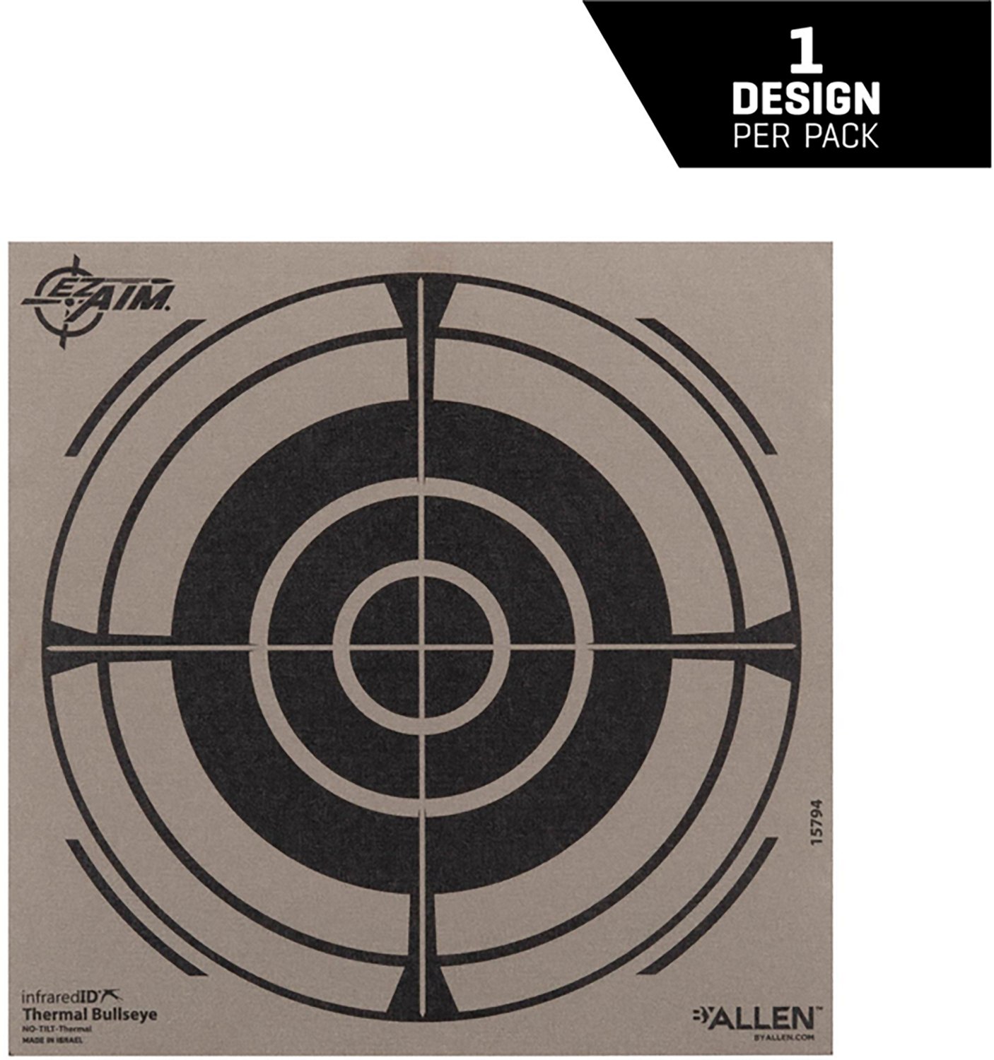 EZ Aim Adhesive 8 in Thermal Bullseye Target