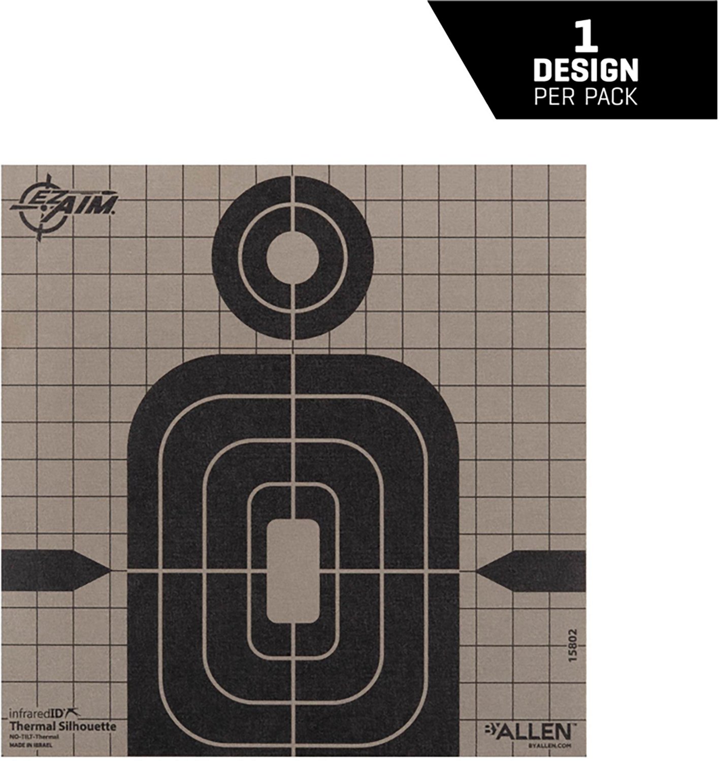 EZ Aim Adhesive 8 in Thermal Silhouette Target - view number 8
