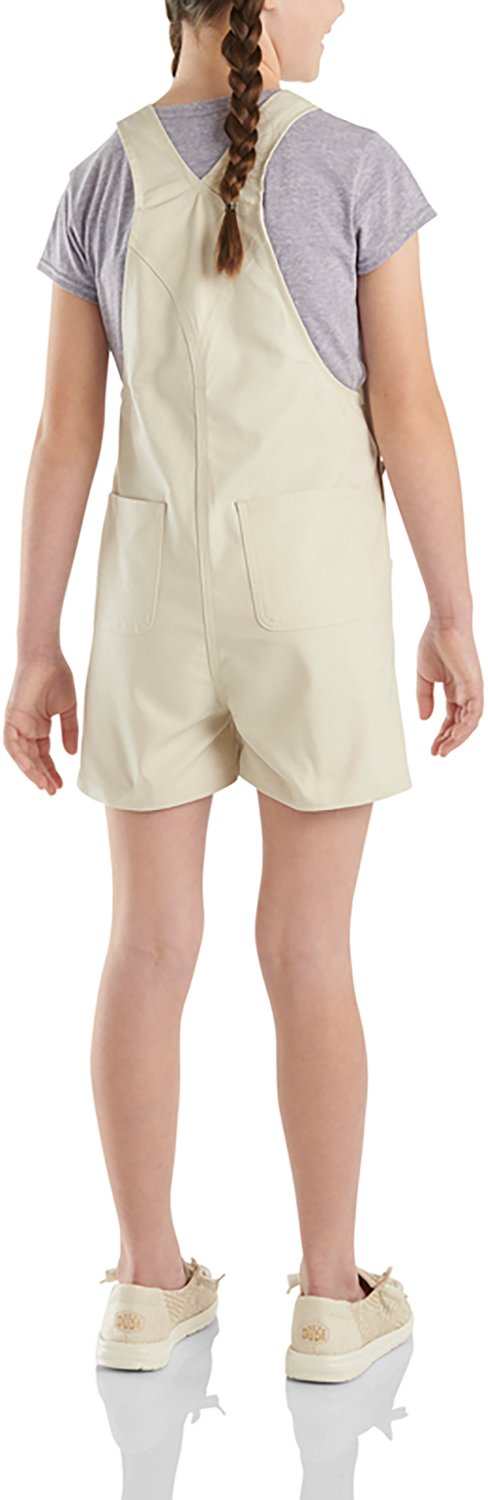 Carhartt Girls' Rugged Flex Canvas Shortalls - view number 2