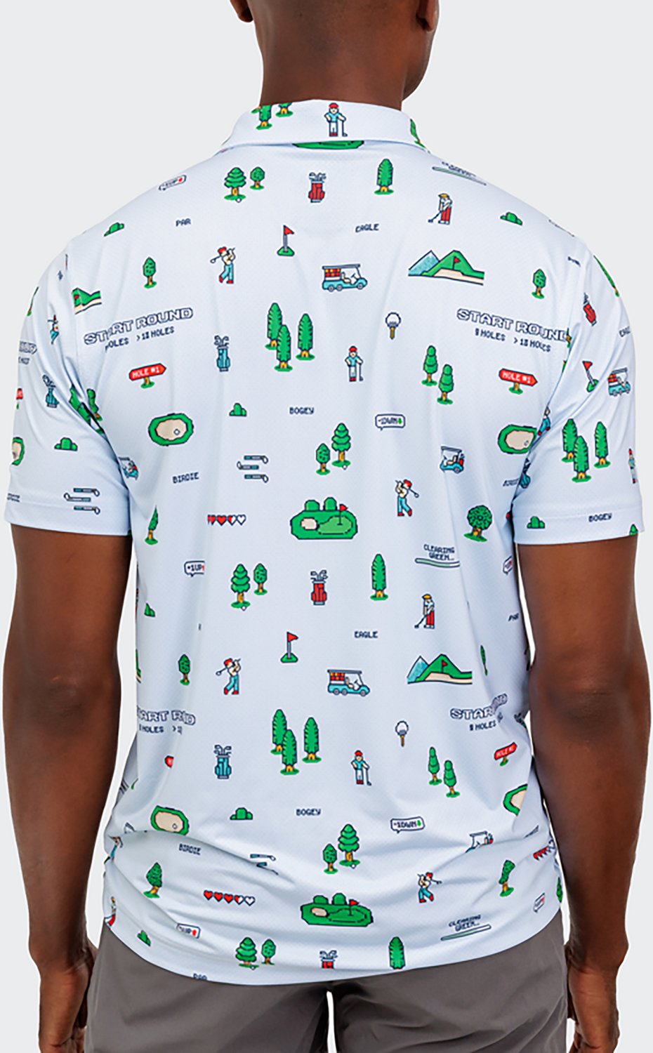 Waggle Golf Men's Super Waggle Bros Polo Shirt - view number 2