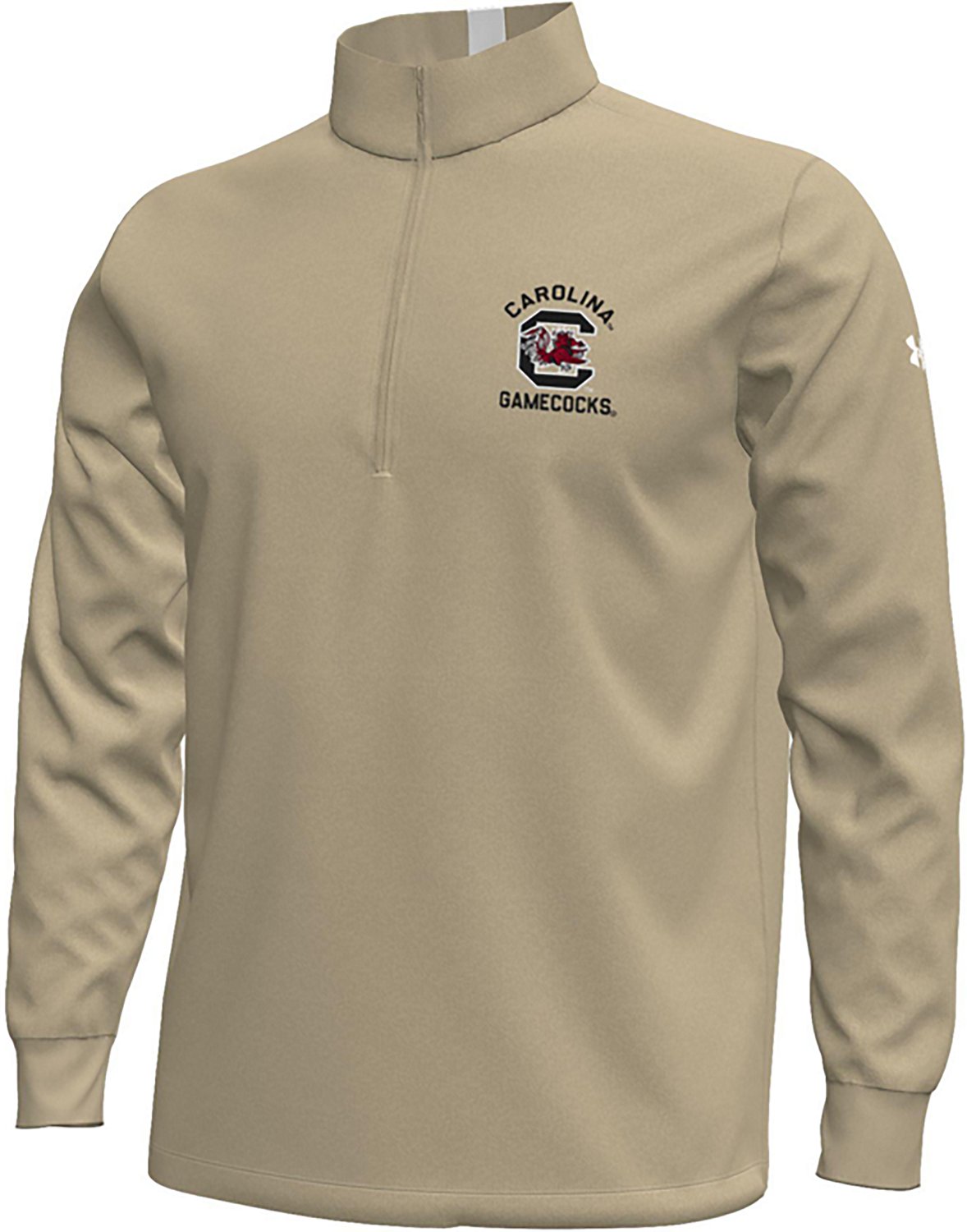 Under Armour Men’s University of South Carolina Arch Over Mascot Gameday HW Icon 1/4 Zip - view number 2