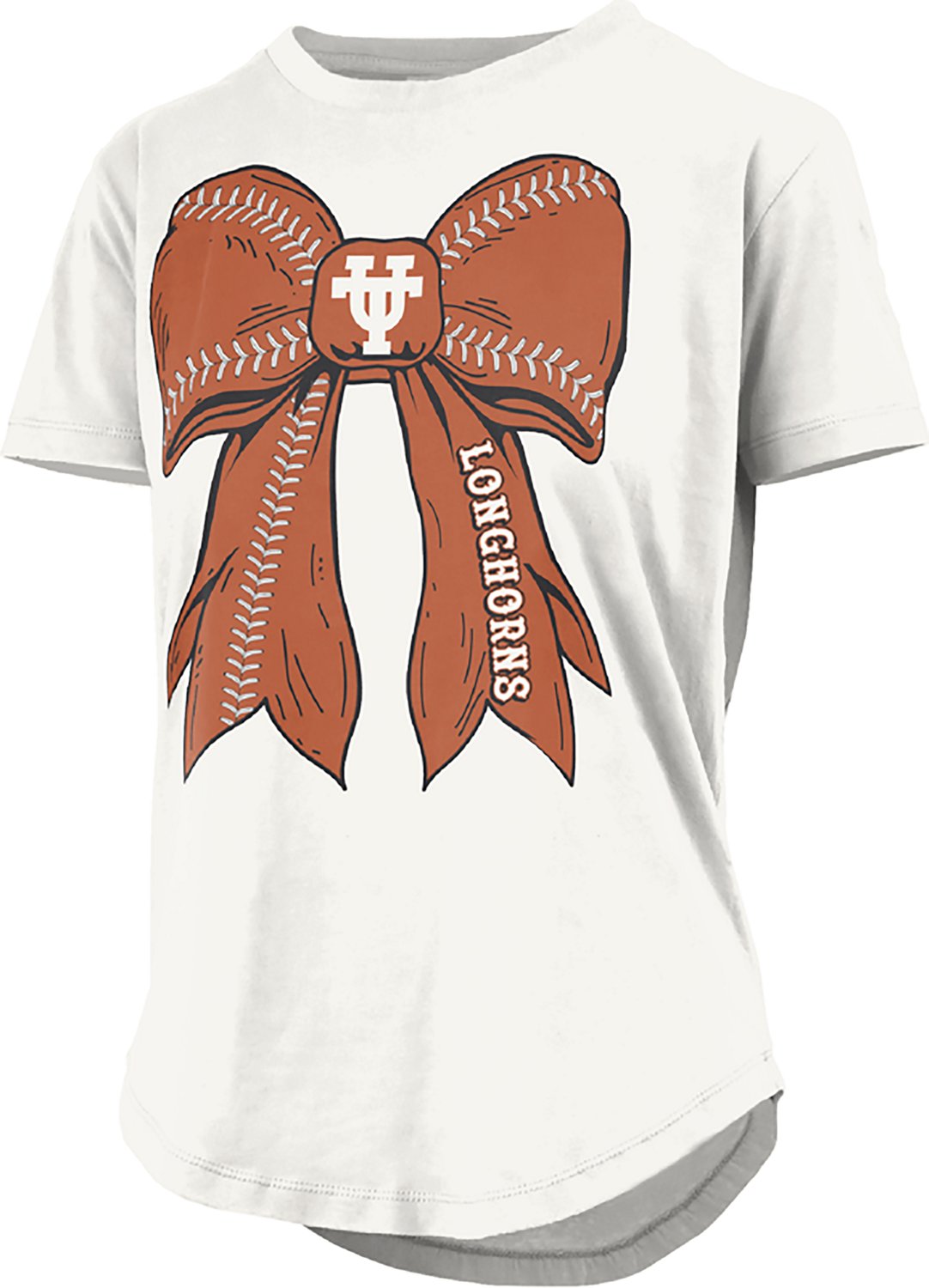 Pressbox Women's University of Texas Big Bow Irvine Top - view number 2