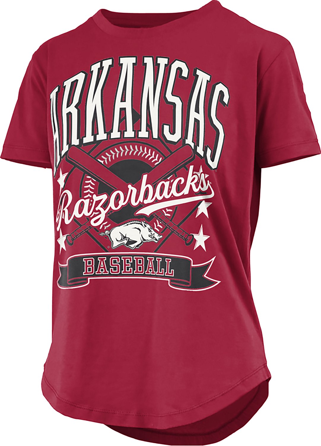 Pressbox Women's University of Arkansas Uecker Baseball Irvine Top - view number 2