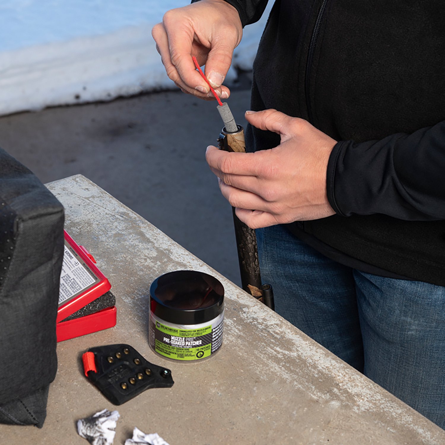 Breakthrough Muzzle Pro Round Pre-Soaked Cleaning Patches 50-Pack - view number 8