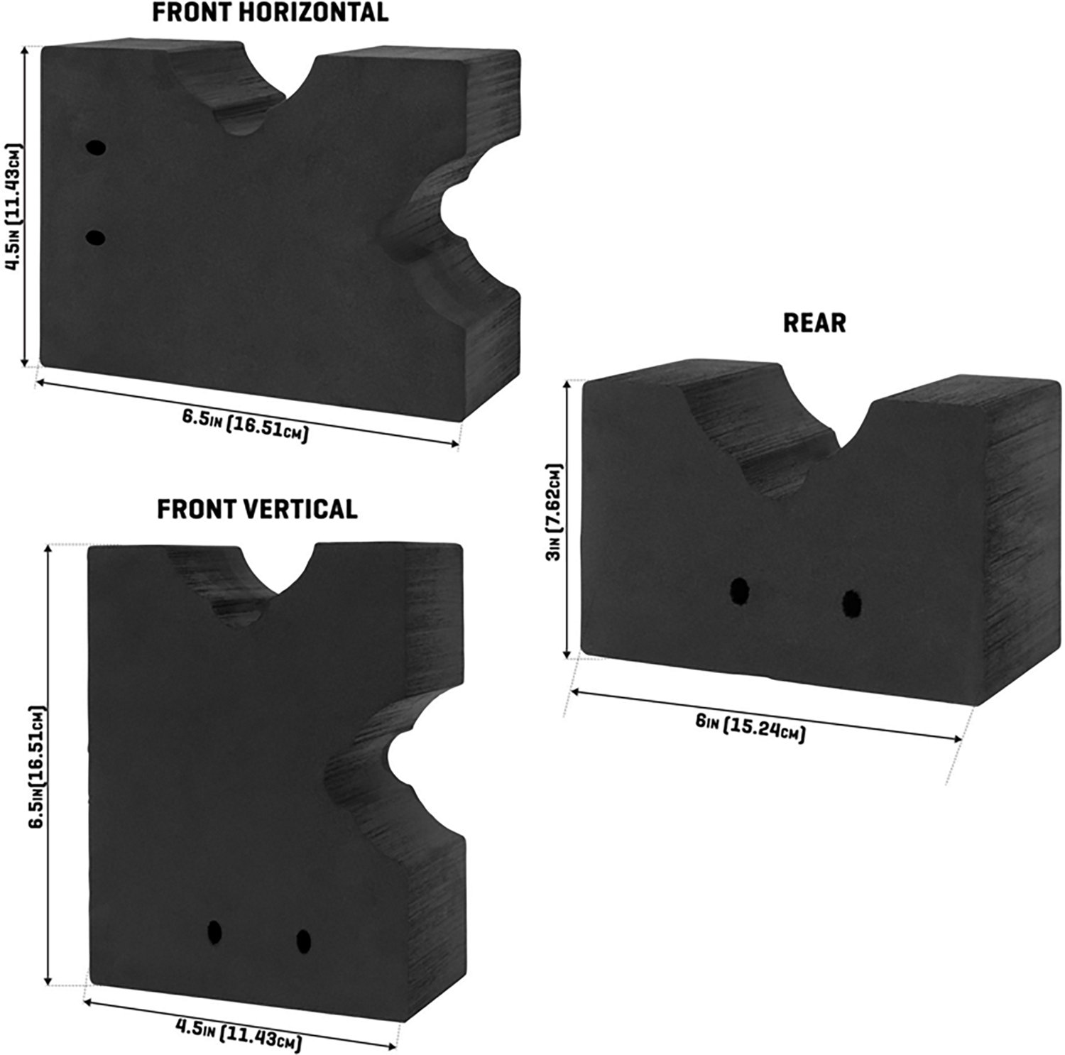Allen Company Lite Front and Rear Shooting Rests - view number 2