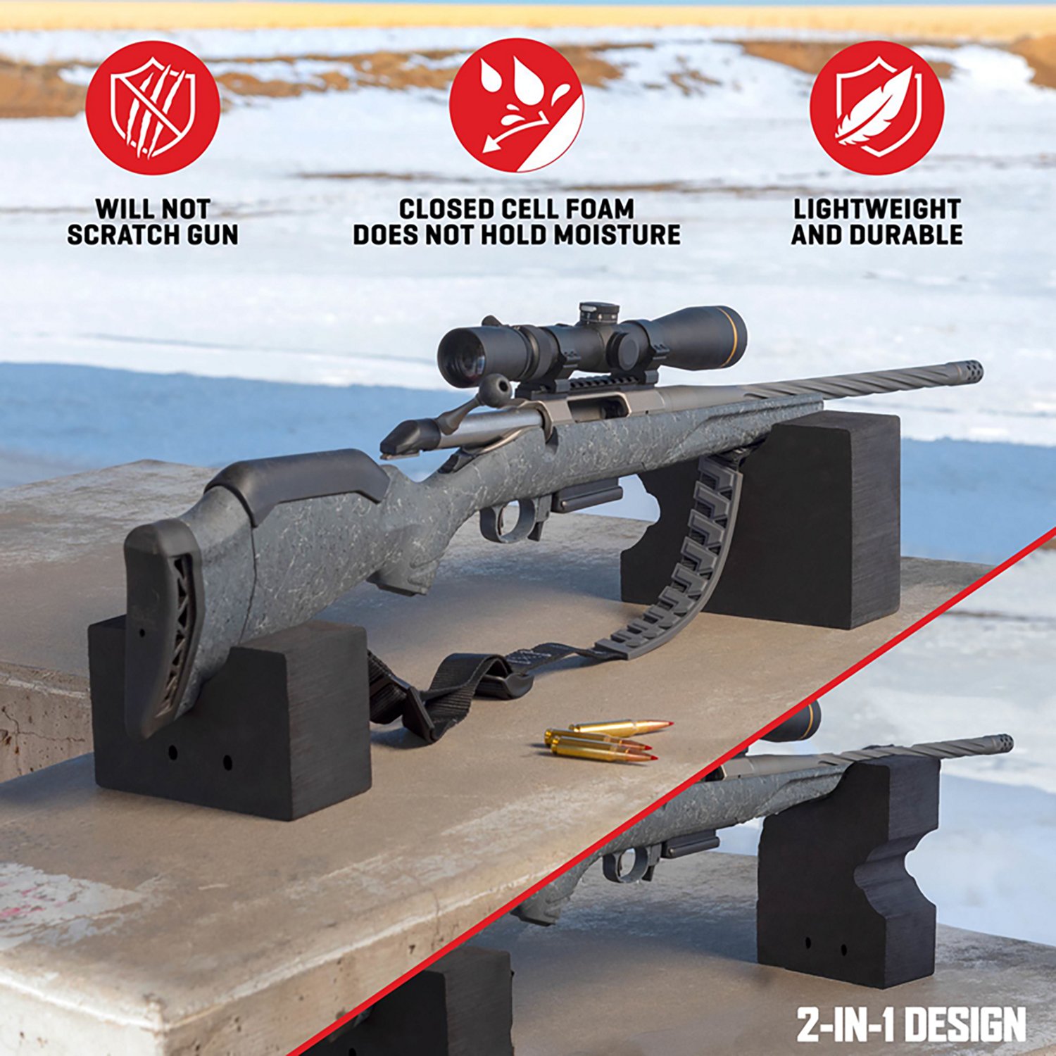 Allen Company Lite Front and Rear Shooting Rests - view number 3