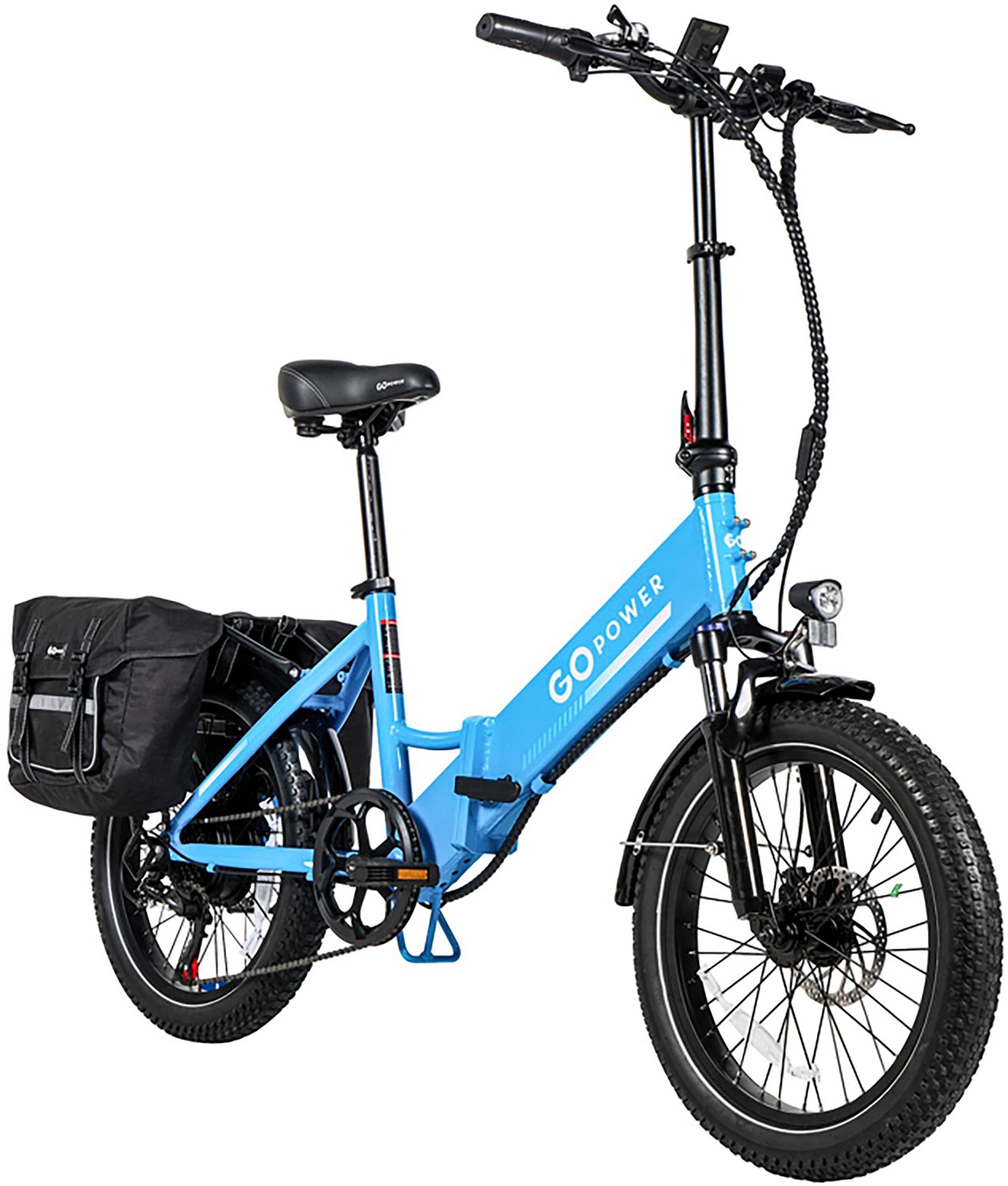 Gopowerbike Men's GoPlus Folding 7-Speed 20" Electric Bike