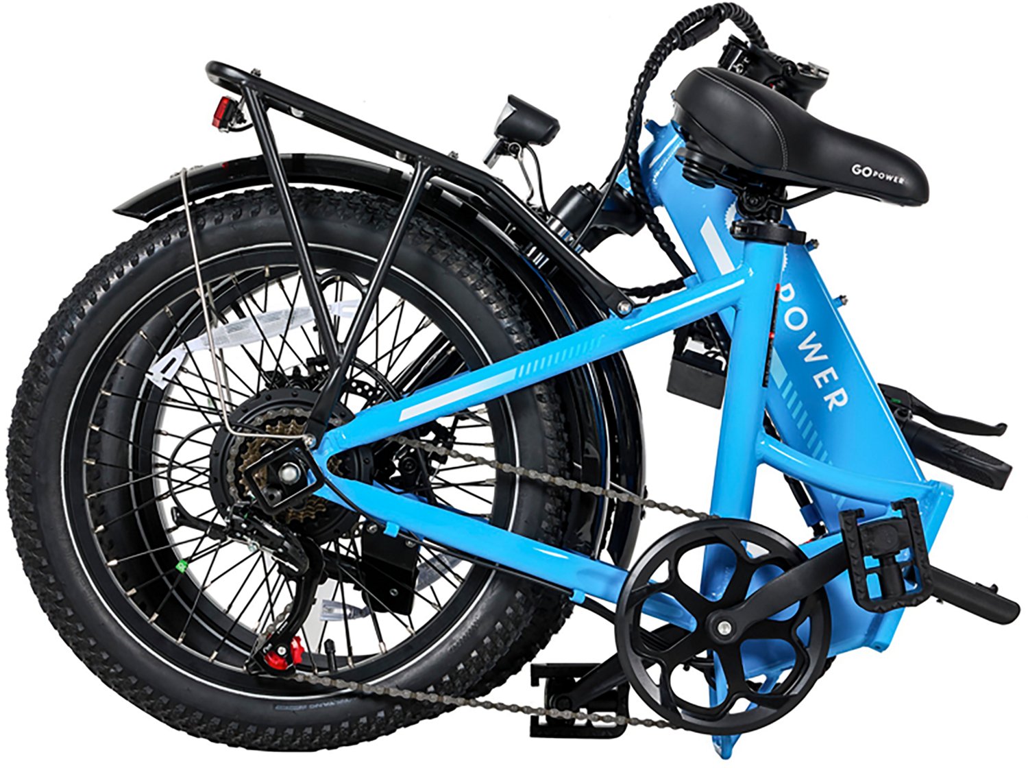 Gopowerbike Men's GoPlus Folding 7-Speed 20" Electric Bike