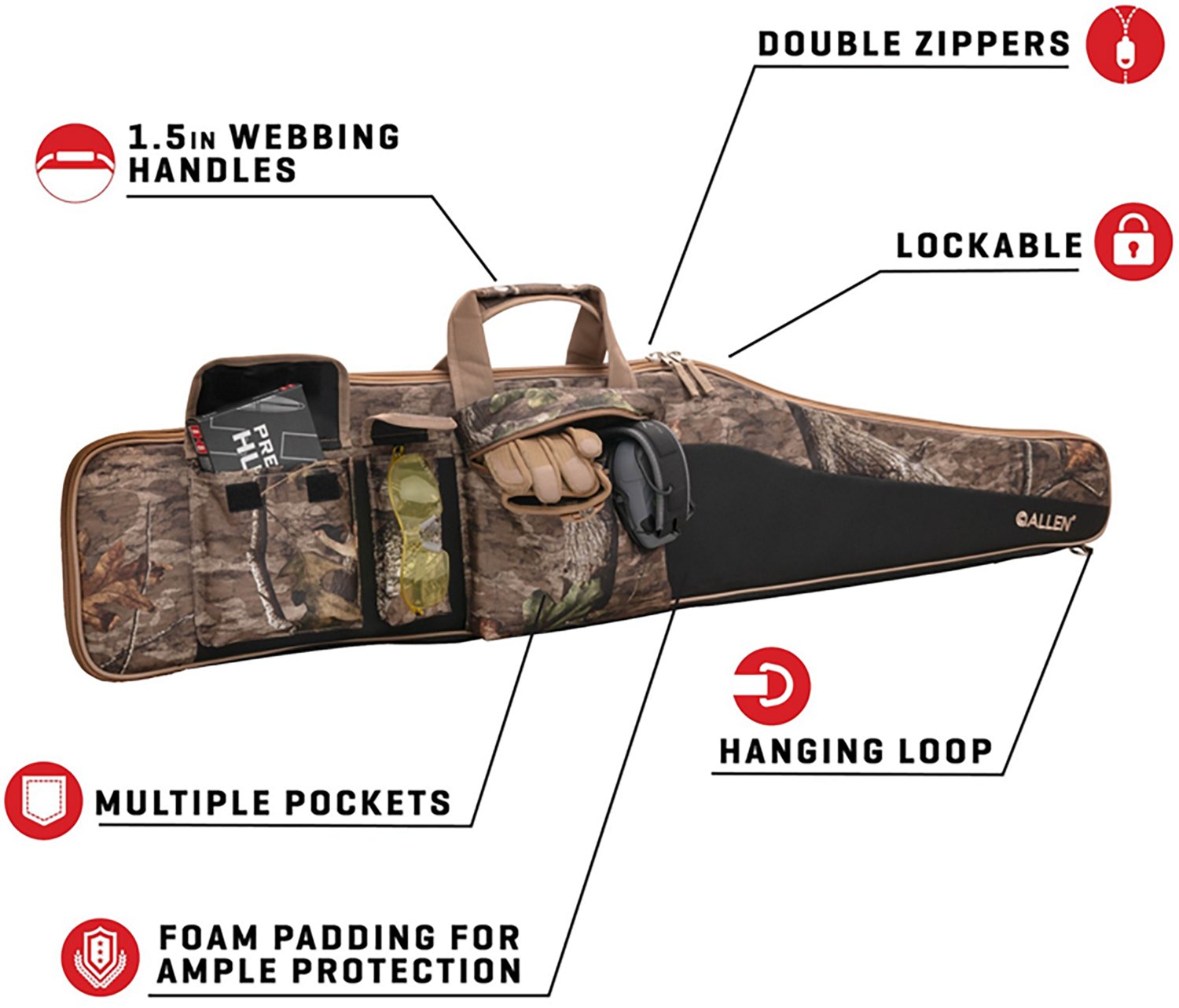 Allen Company Tejon Oversized Soft Rifle Case - view number 6