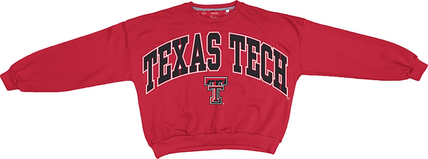 Pressbox Women's Texas Tech University Deep Basic Arch Janise Oversized Sweeper Top - view number 2