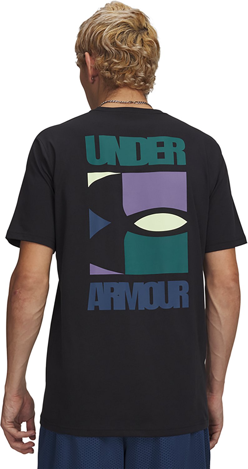 Under Armour Men's Block Logo Short Sleeve T-shirt - view number 2