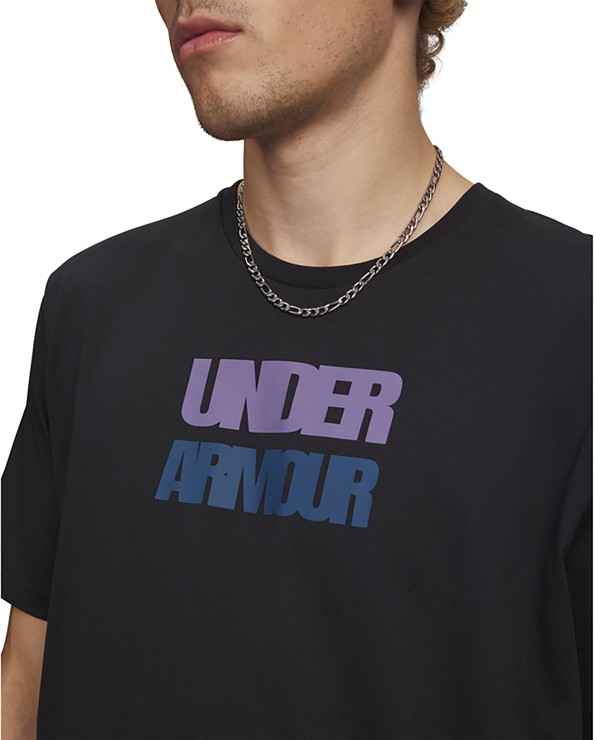 Under Armour Men's Block Logo Short Sleeve T-shirt - view number 3