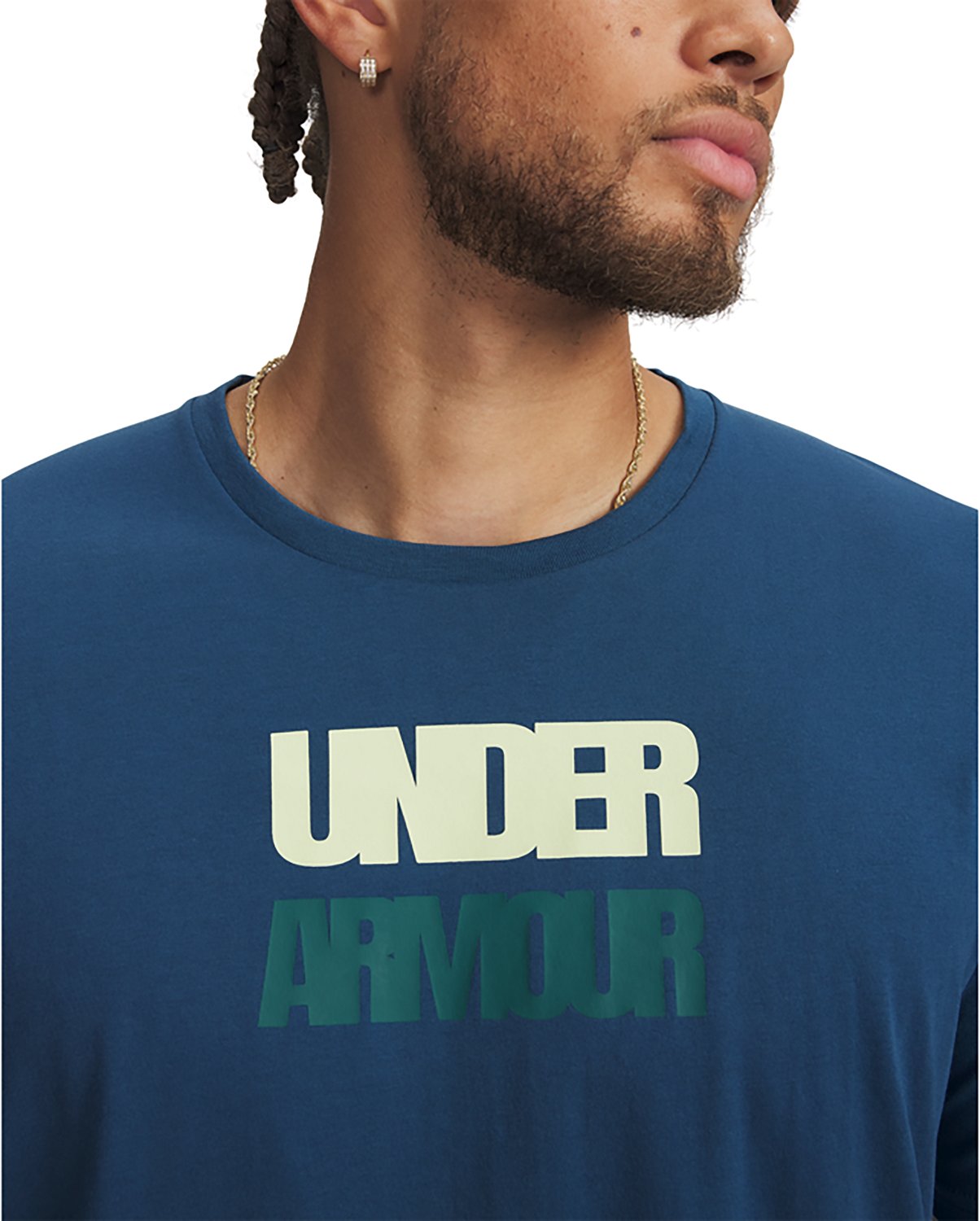 Under Armour Men's Block Logo Short Sleeve T-shirt - view number 3