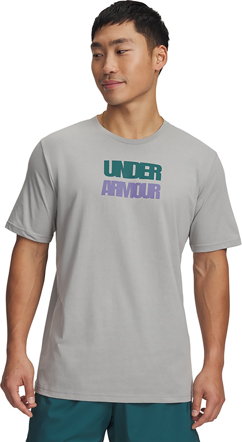 Under Armour Men's Block Logo Short Sleeve T-shirt