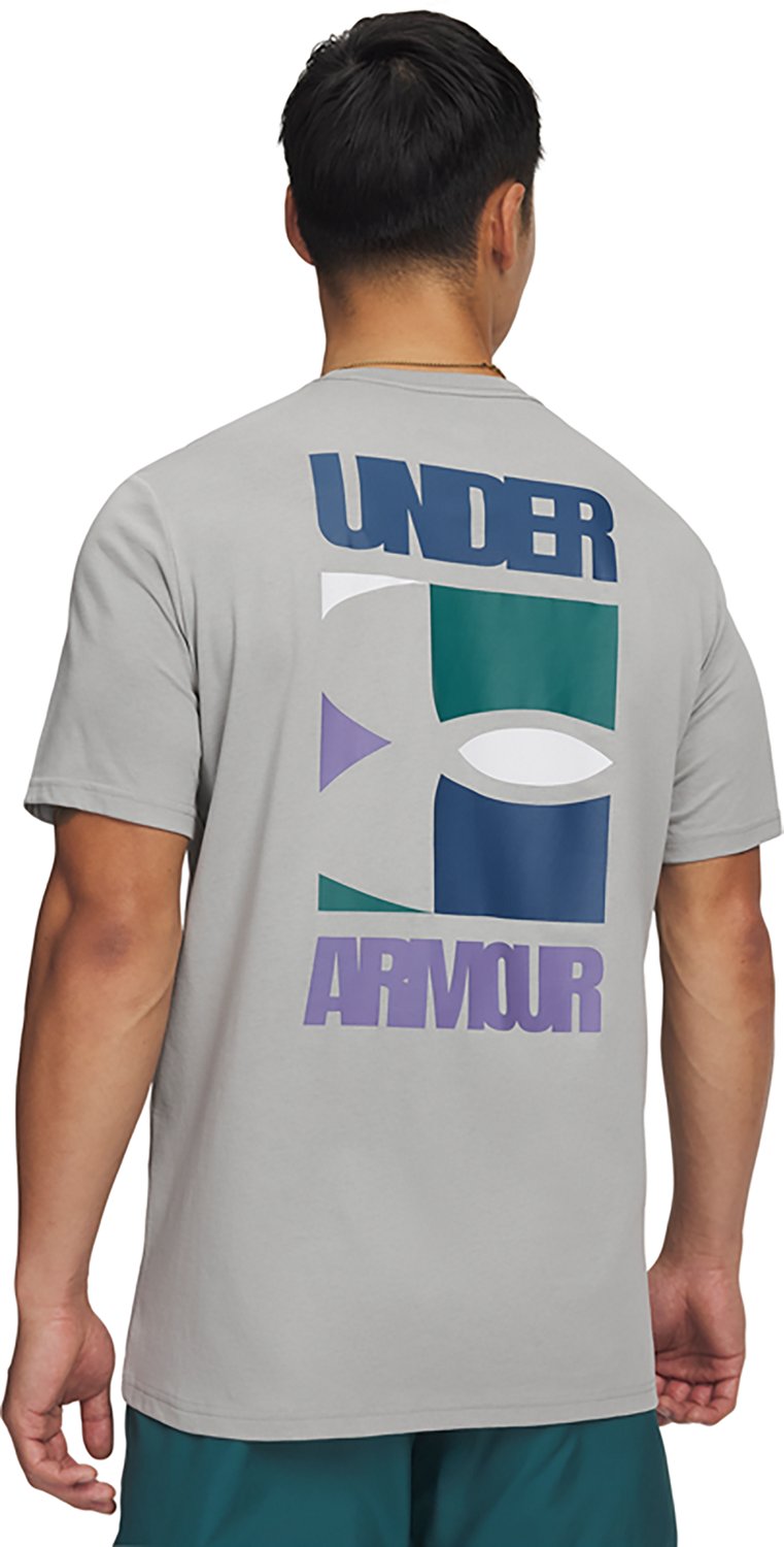 Under Armour Men's Block Logo Short Sleeve T-shirt - view number 2