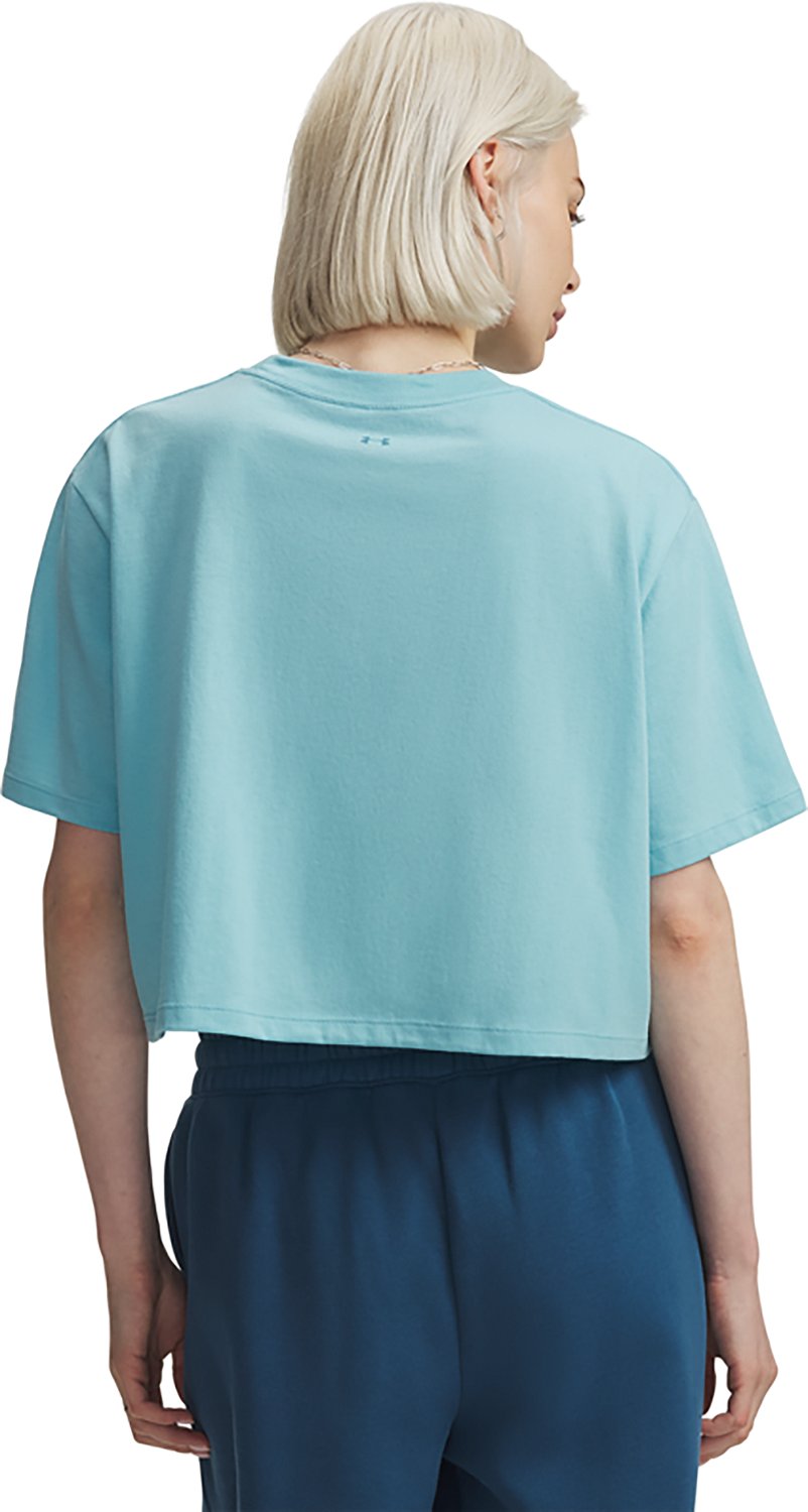 Under Armour Women's Script Heart Crop Graphic T-shirt - view number 2