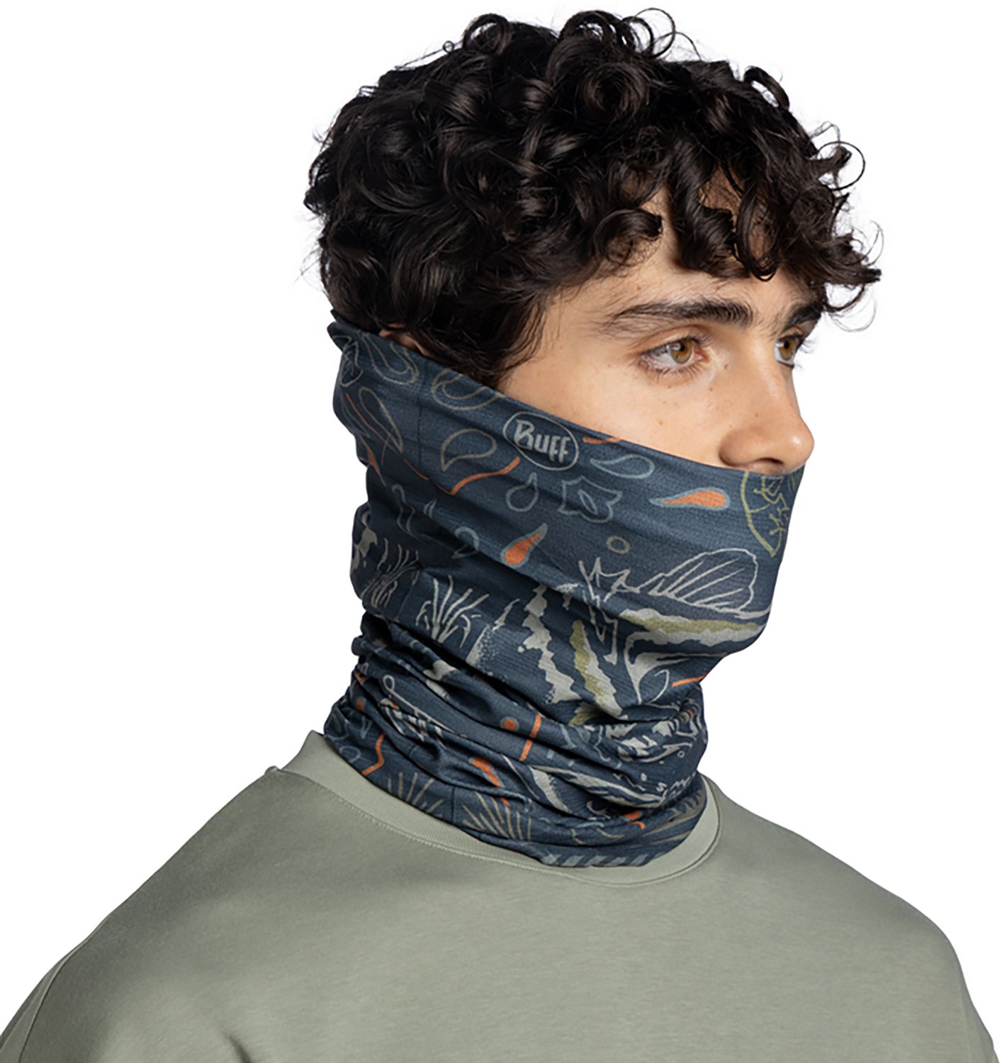 Buff Men's Largemouth Navy Neck Gaiter - view number 2