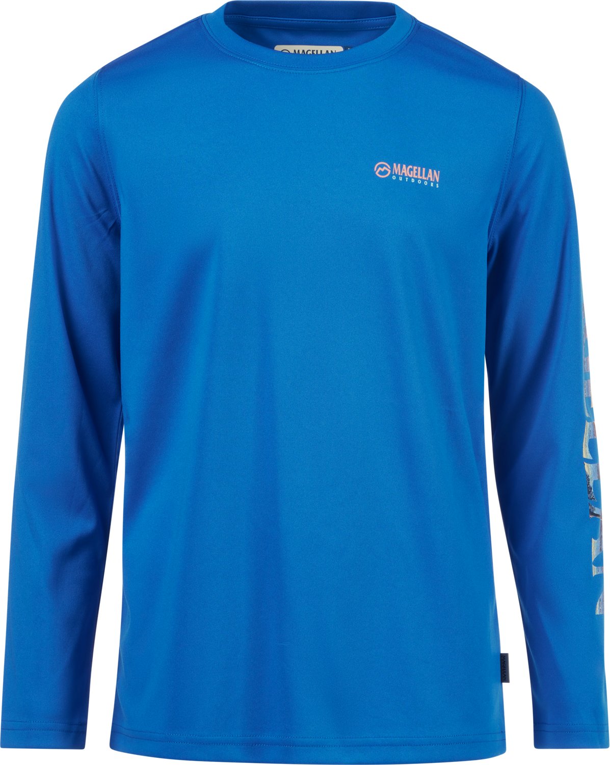 Magellan Outdoors Boys' Casting Crew Print Logo Fishing T-shirt