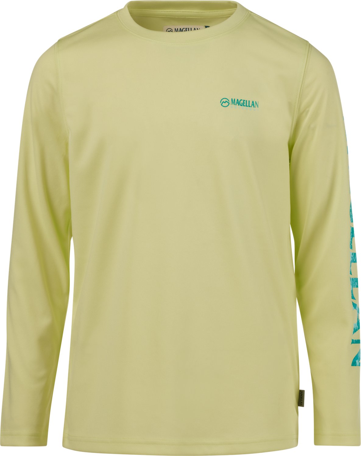 Magellan Outdoors Boys' Casting Crew Print Logo Fishing T-shirt