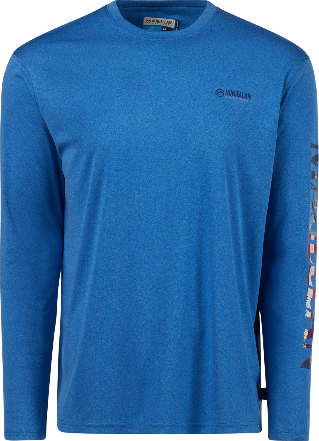 Magellan Outdoors Men's Casting Crew Long Sleeve T-shirt                                                                         - view number 3