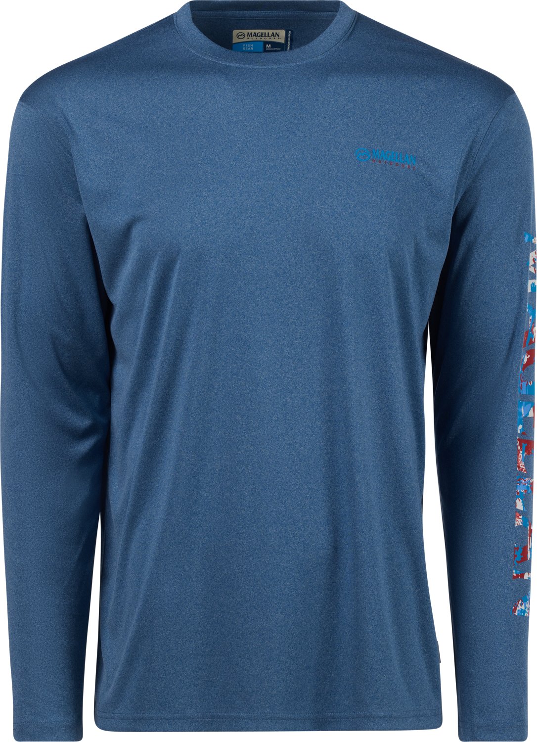 Magellan Outdoors Men's Casting Crew Long Sleeve T-shirt                                                                         - view number 3