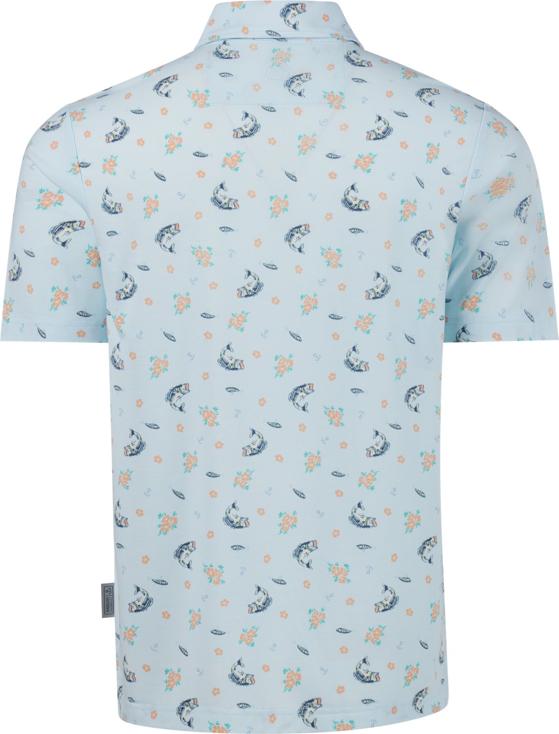 Magellan Outdoors Men's Pro Jacob Wheeler Angler Printed Polo Shirt                                                              - view number 6
