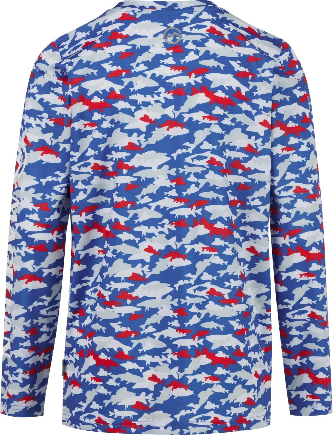 Magellan Outdoors Boys' Fish Camo Crew Long Sleeve T-shirt - view number 2