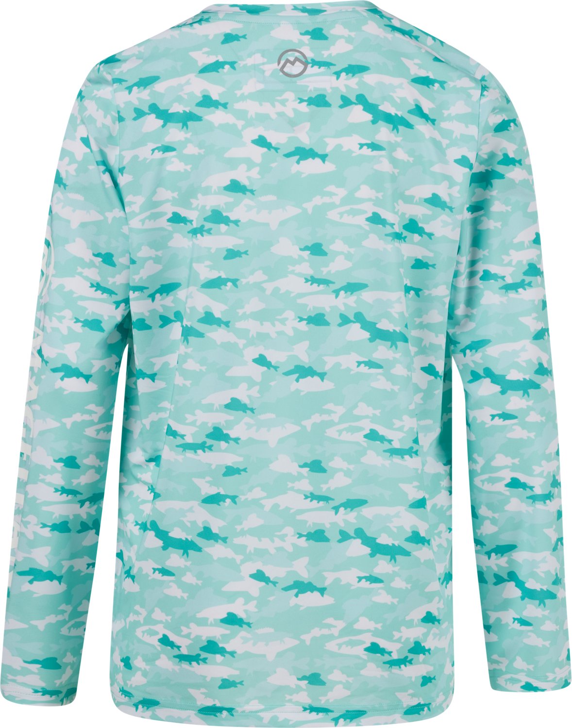 Magellan Outdoors Boys' Fish Camo Crew Long Sleeve T-shirt - view number 2