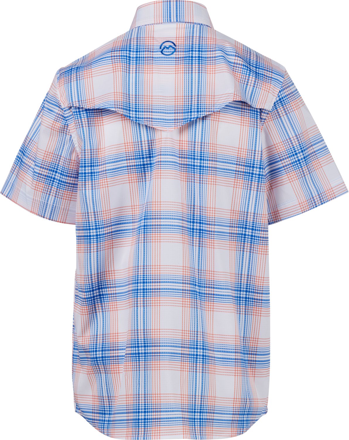 Magellan Boys' Pecos River Plaid Short Sleeve Shirt - view number 3