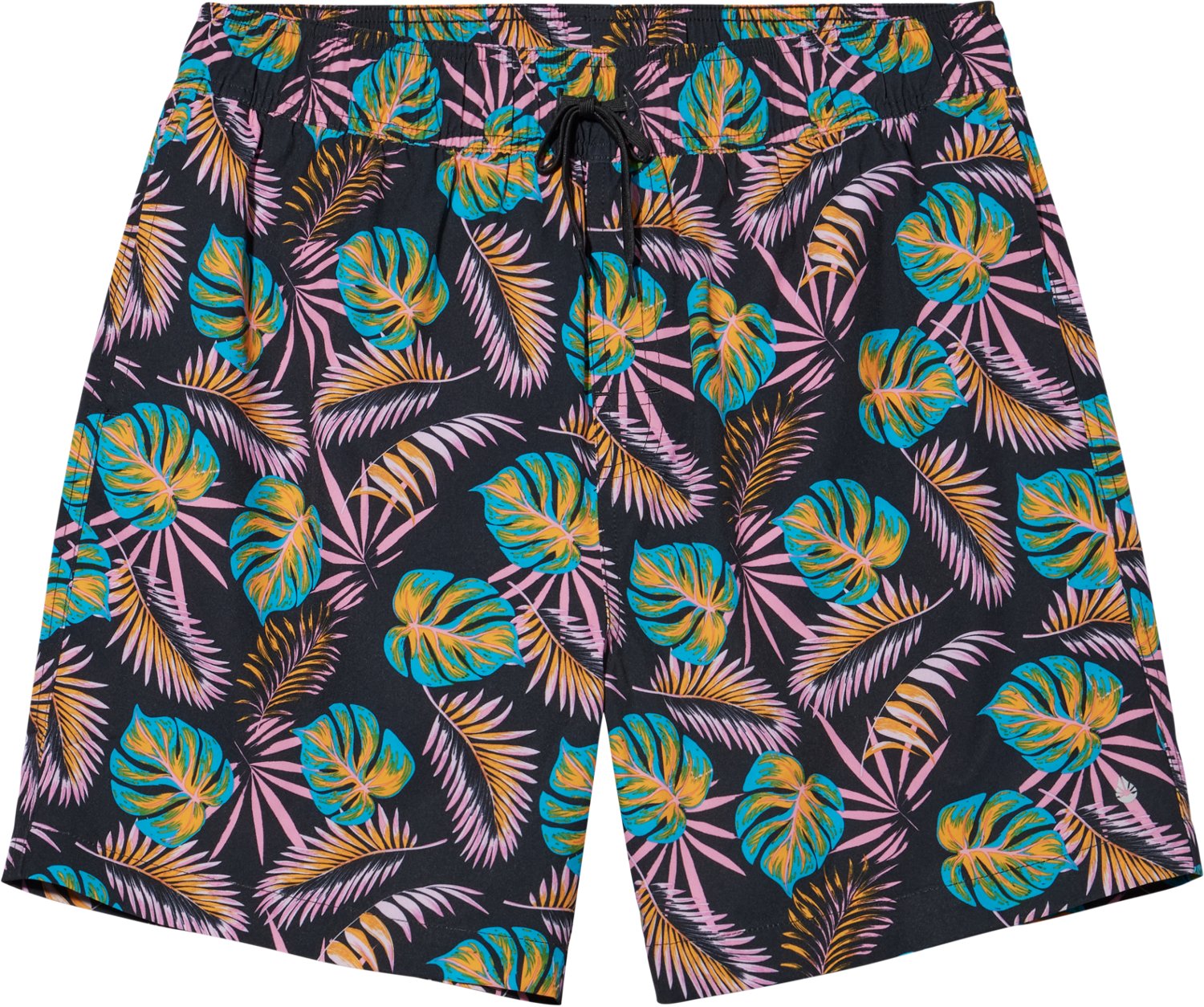 O'Rageous Men's Palm Floral Printed Volley Liner Shorts 5 in. - view number 2