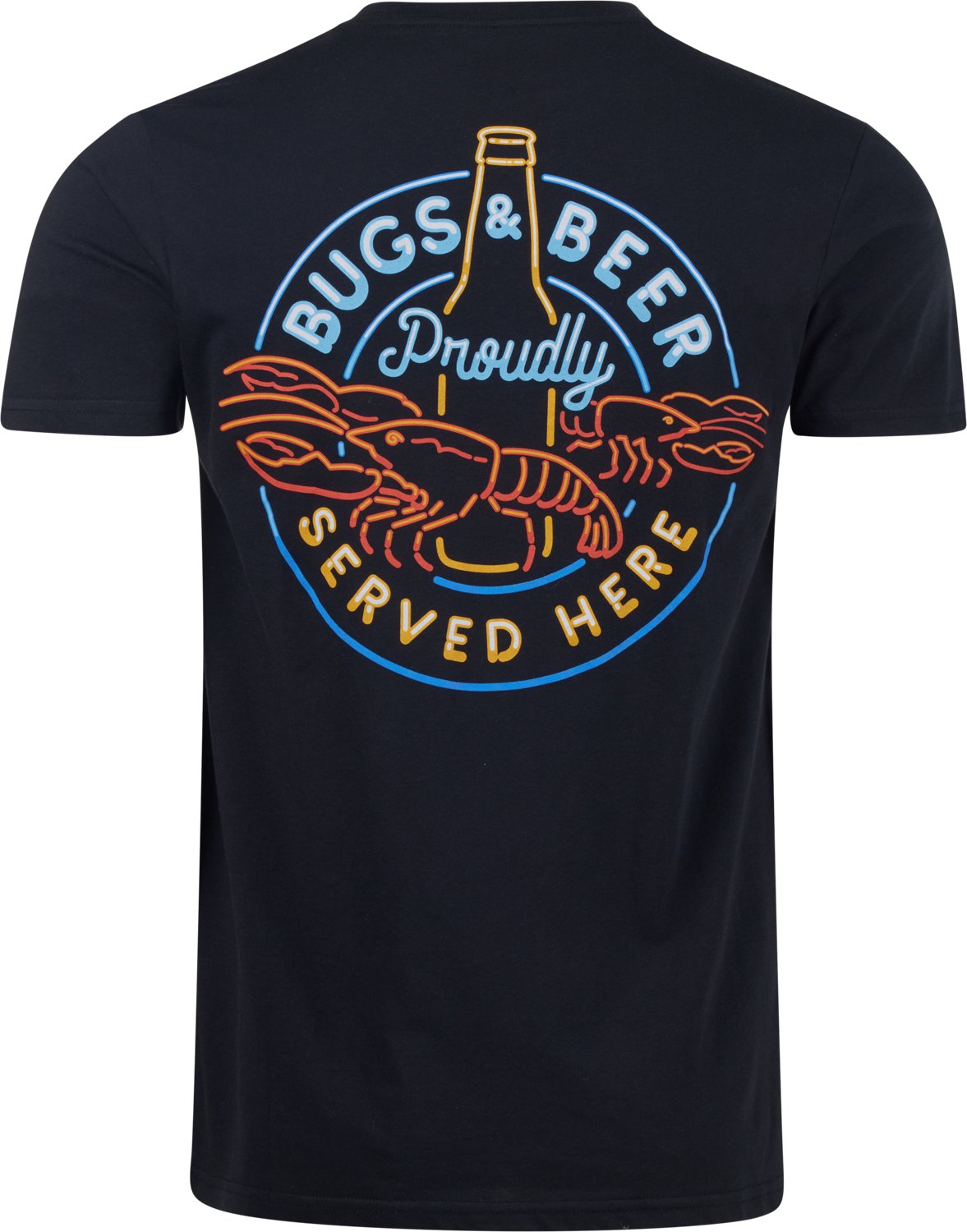 Academy Sports + Outdoors Men's Bugs And Beer Neon T-shirt