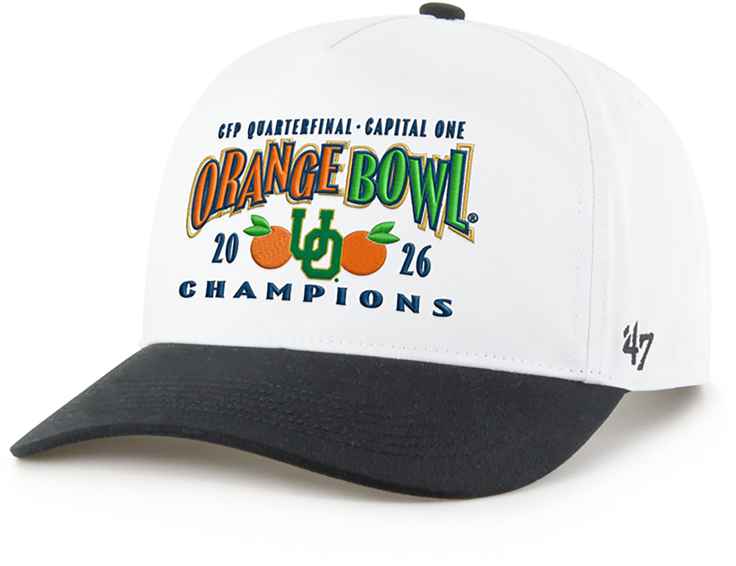 '47 Men's Oregon Ducks 2025 CFP Orange Bowl Champions Hitch Hat - view number 2