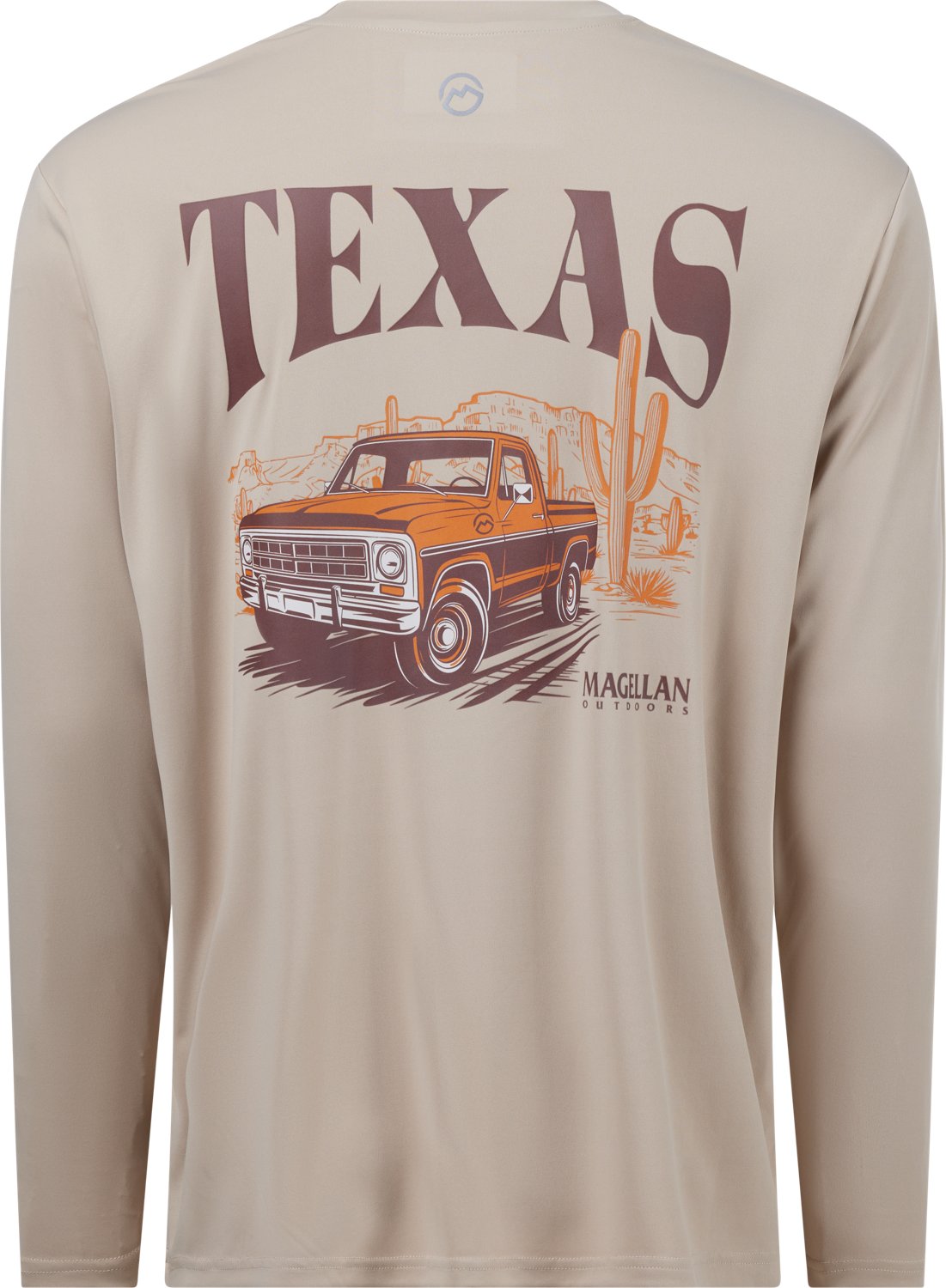 Magellan Outdoors Men's Local State Texas Graphic Crew Long Sleeve T-shirt
