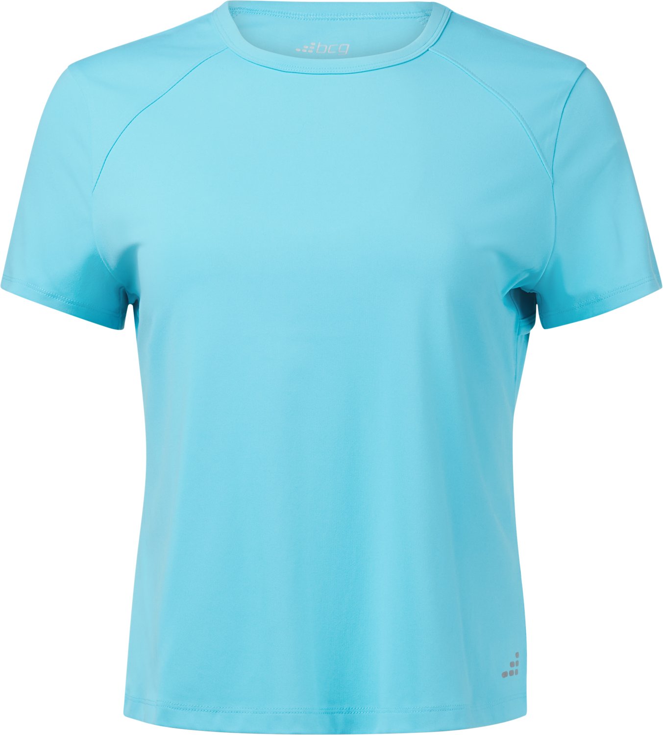 BCG Women's Fitted Key Back Short Sleeve T-shirt