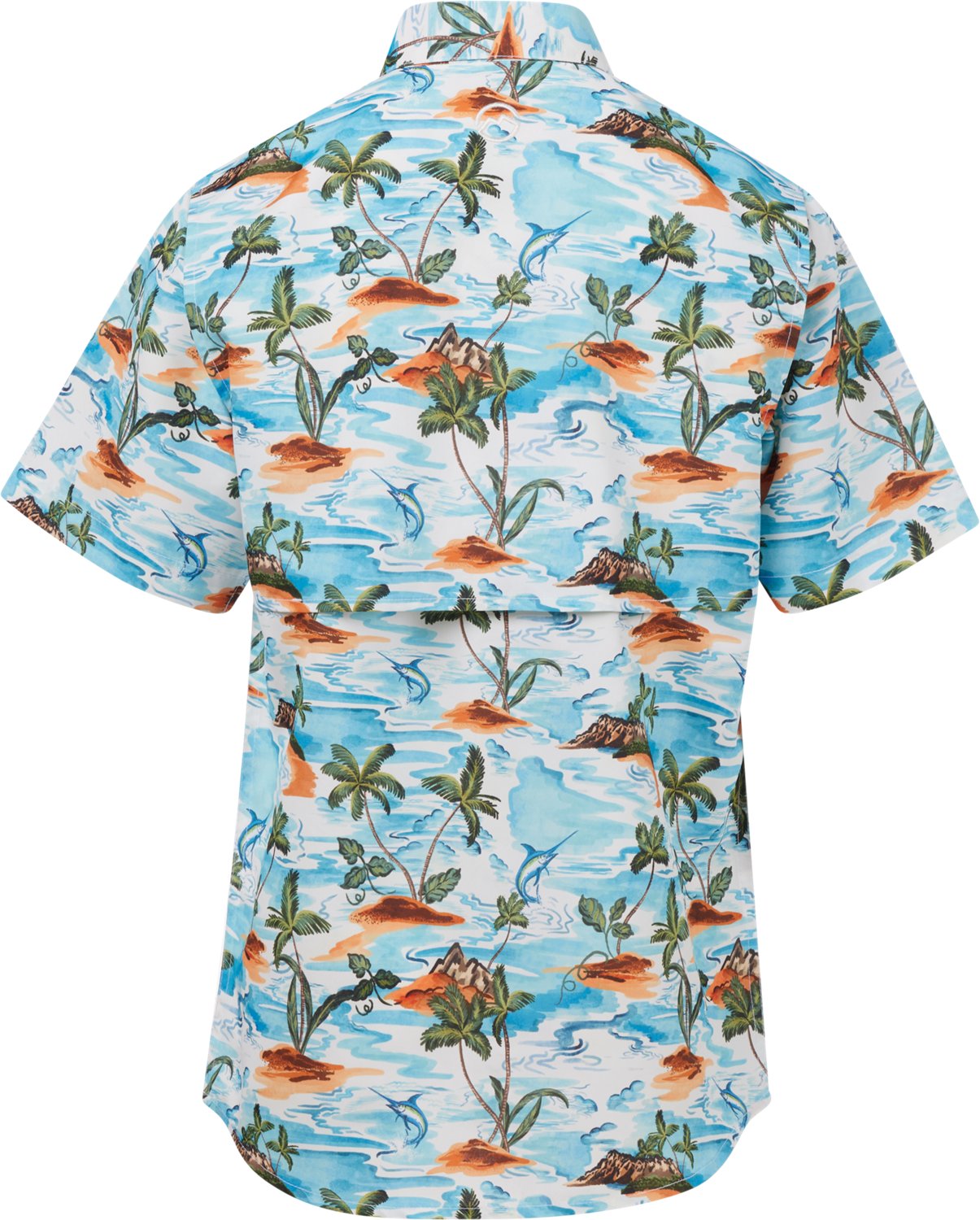 Magellan Outdoors Boys' Laguna Madre Print Short Sleeve Fishing Shirt - view number 2