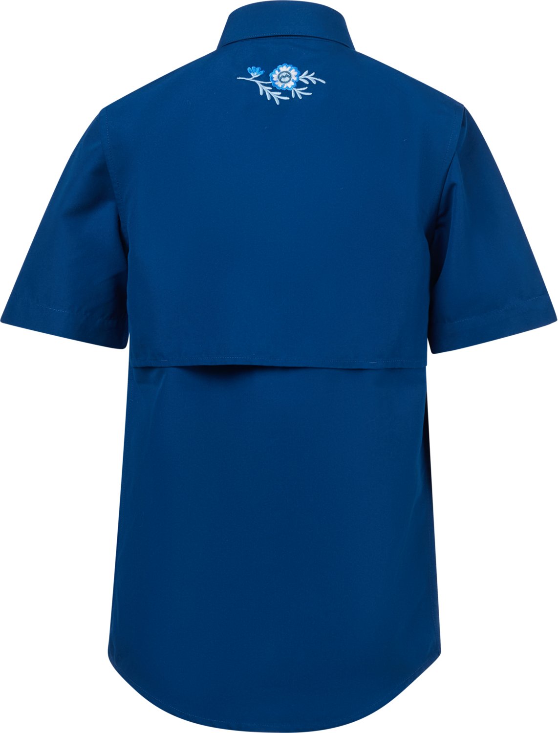 Magellan Outdoors Boys’ Laguna Madre Hispanic Heritage Flores Azul Guayabera Button Up Shirt - view number 2