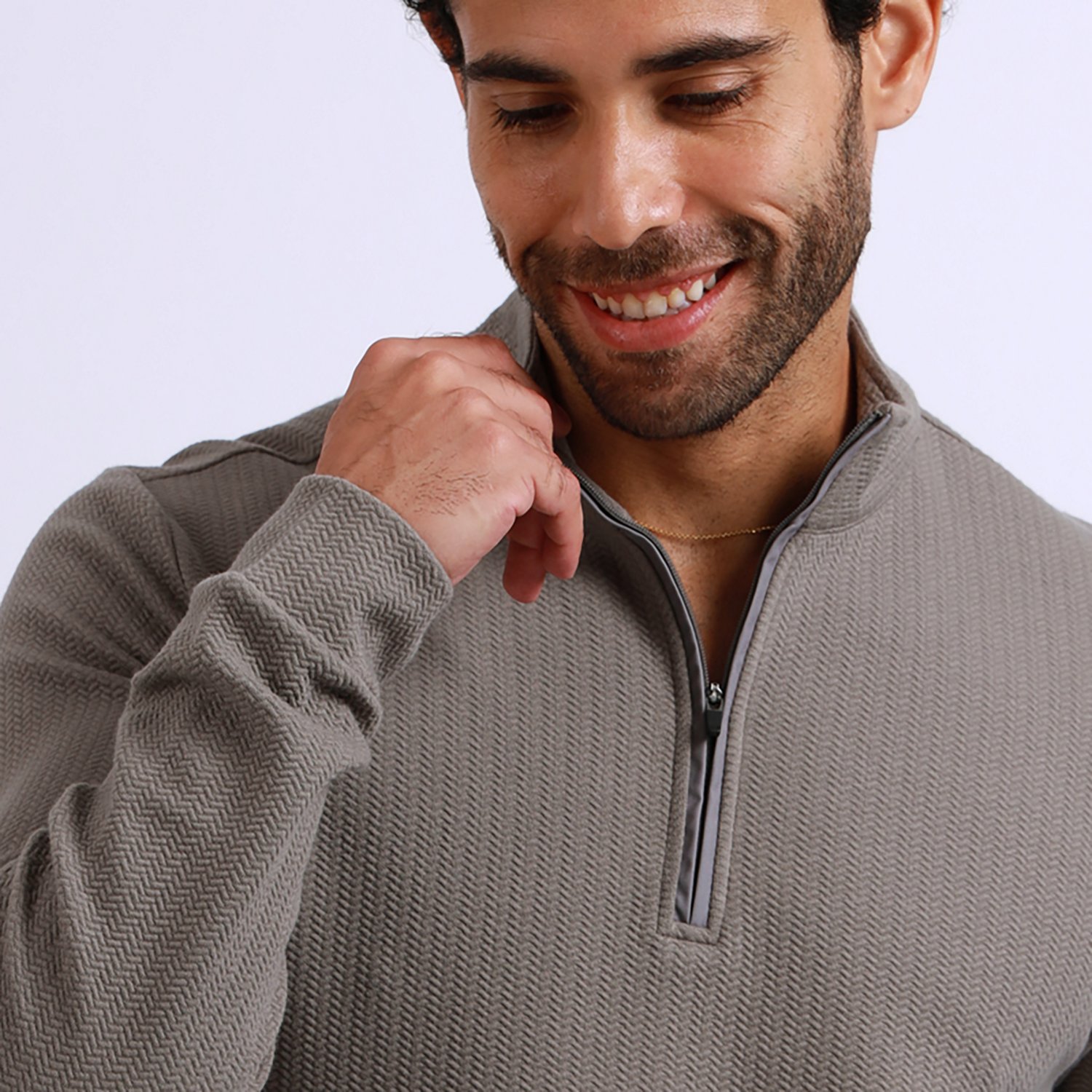 Swannies Men's Luke 1/4-Zip Pullover Sweatshirt - view number 3