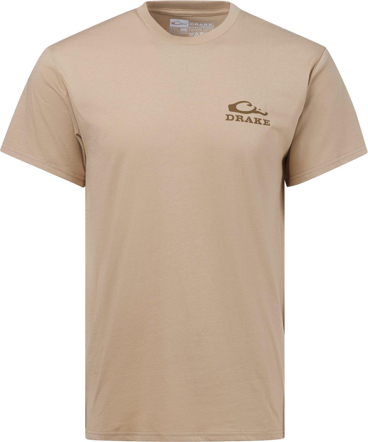 Drake Men's Waterfowl Triangle Camo Ducks Graphic T-shirt - view number 2