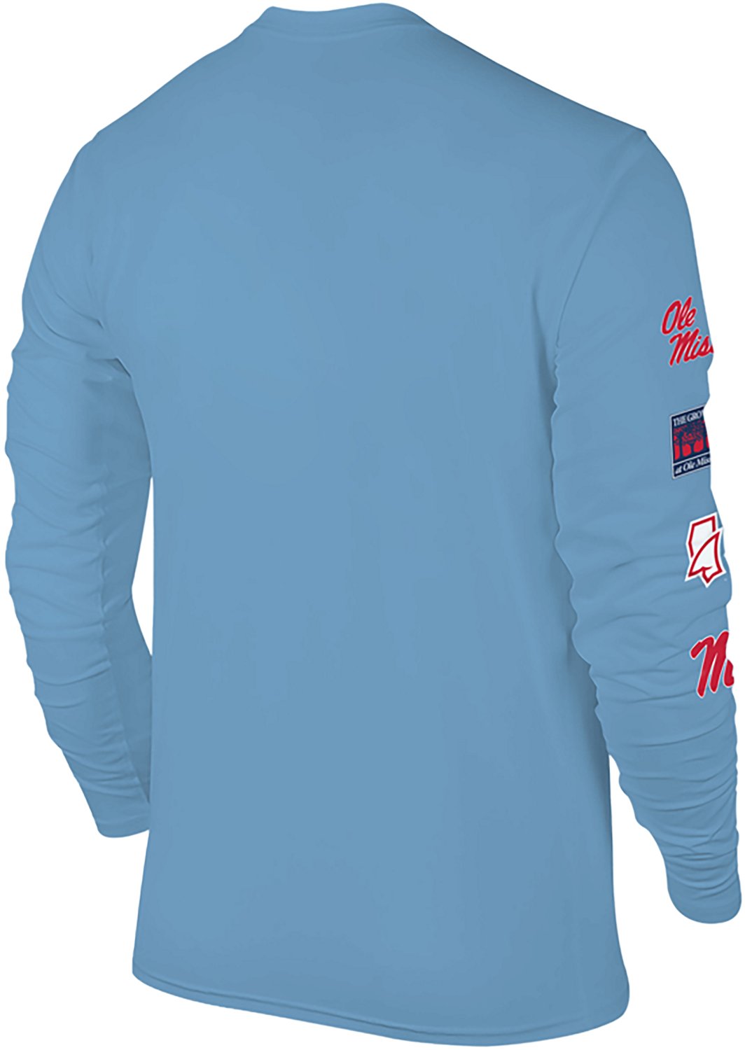 The Victory Men’s University of Mississippi School Sleeve Hit Long Sleeve T-shirt - view number 3