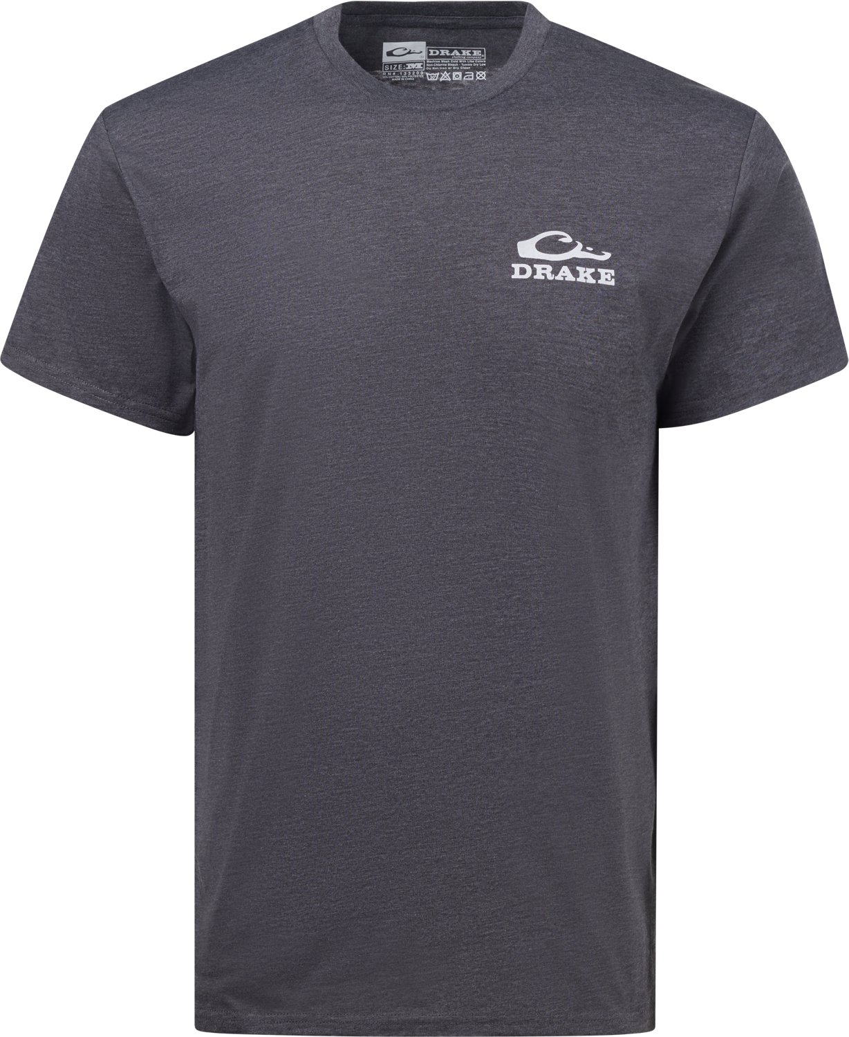 Drake Waterfowl Men’s Head‑On Duck Fly Short Sleeve Graphic T‑Shirt - view number 2
