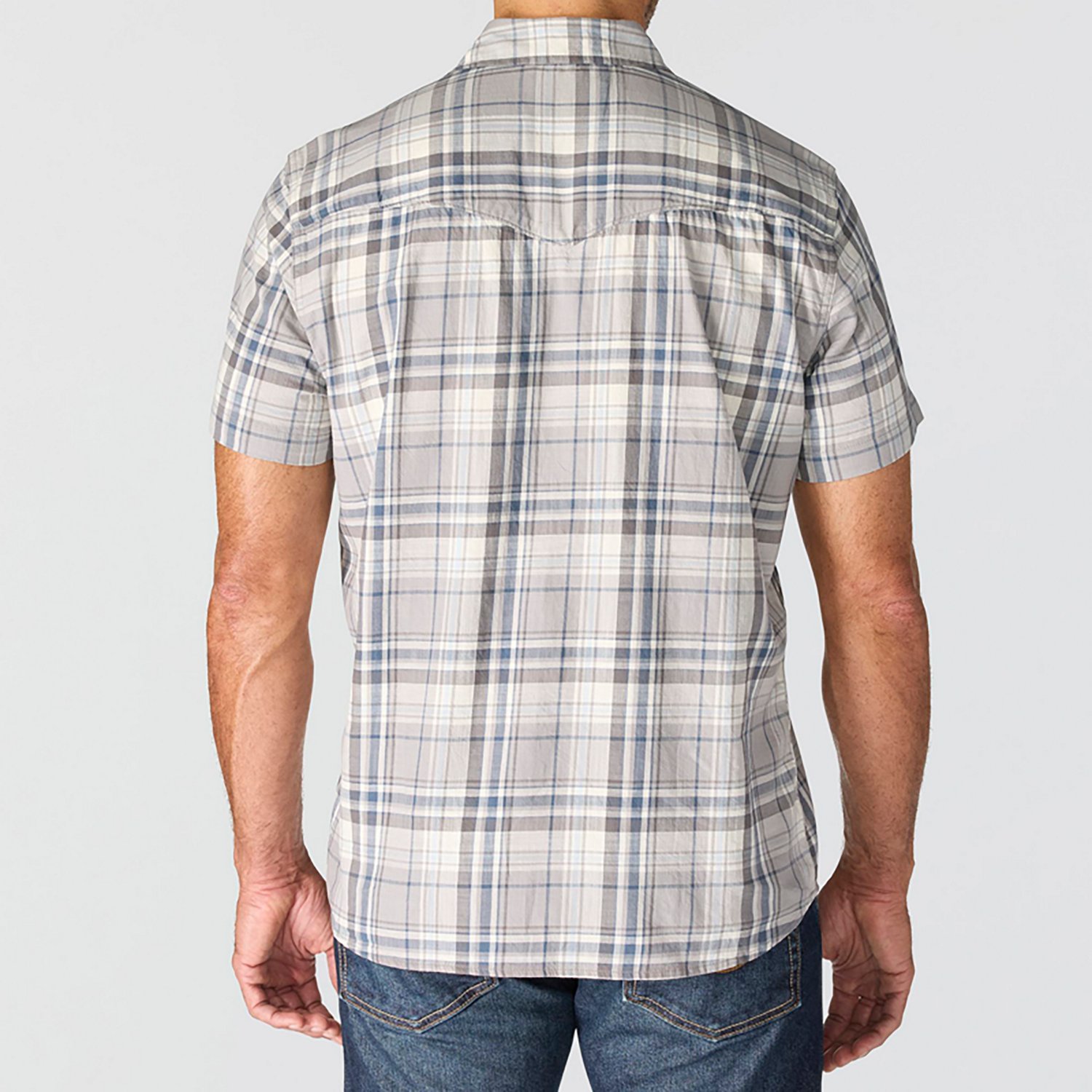 Carhartt Men's Montana Bozeman Relaxed Short Sleeve Plaid Shirt - view number 3