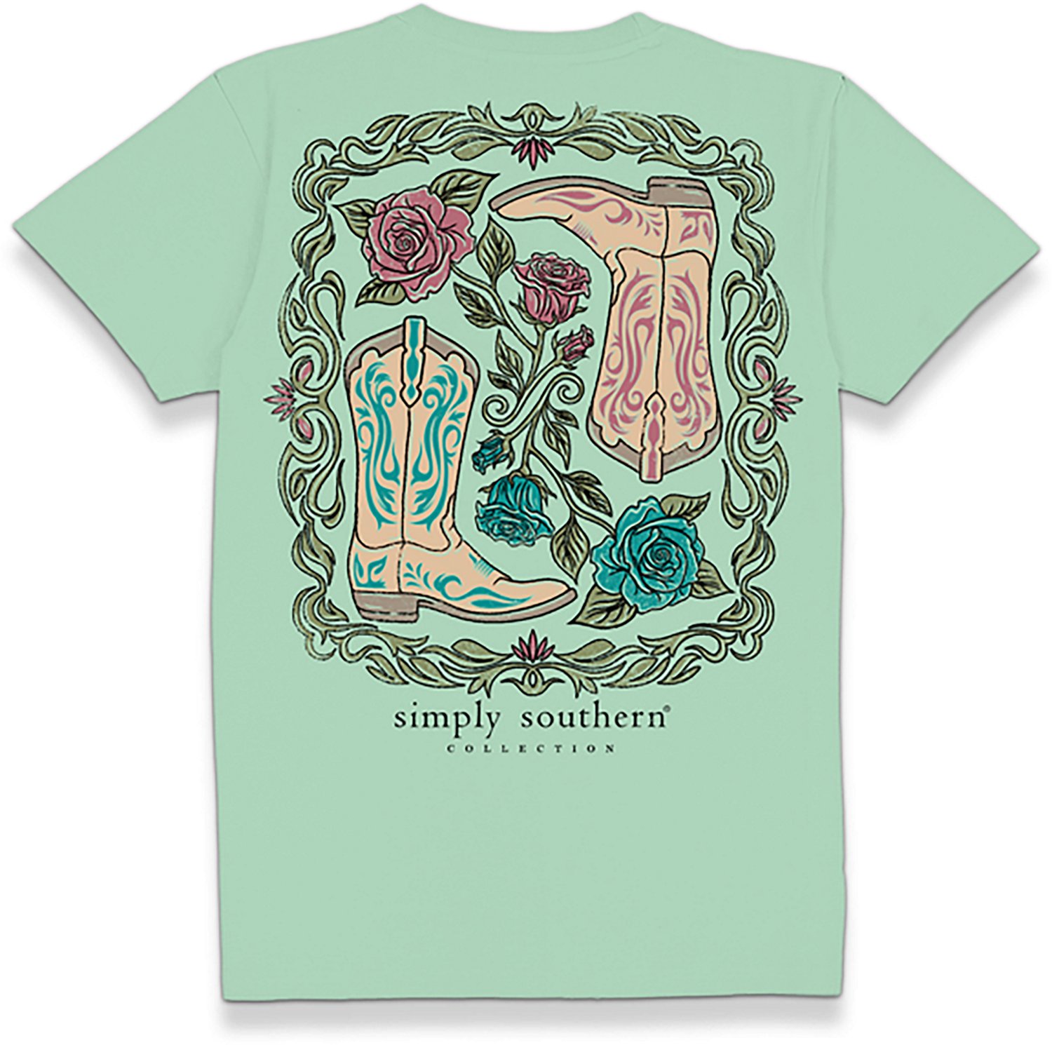 Simply Southern Women's Boots Short Sleeve T-shirt - view number 2