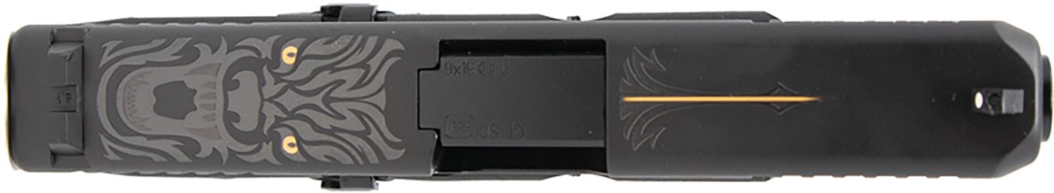 GLOCK 45 Gen5 Wolf Engraving 9mm Semi Automatic Pistol - view number 3