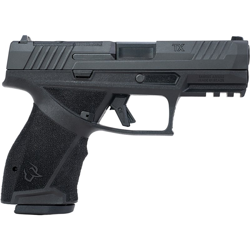 Taurus TX 9MM COMPACT 4.0” Bbl 2x10 rd Mags Pic Rail Black Polymer Semiauto Pistol 1-TX9C441-10