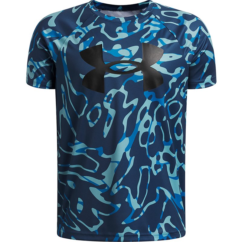 Under Armour Boys' UA Tech Printed Short Sleeve T-shirt