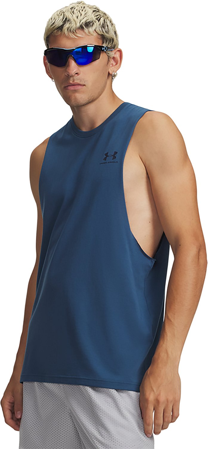 Under Armour Men's Sportstyle Left Chest Cut-off Sleeveless Top