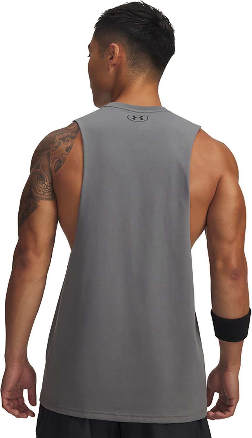 Under Armour Men's Sportstyle Left Chest Cut-off Sleeveless Top - view number 2