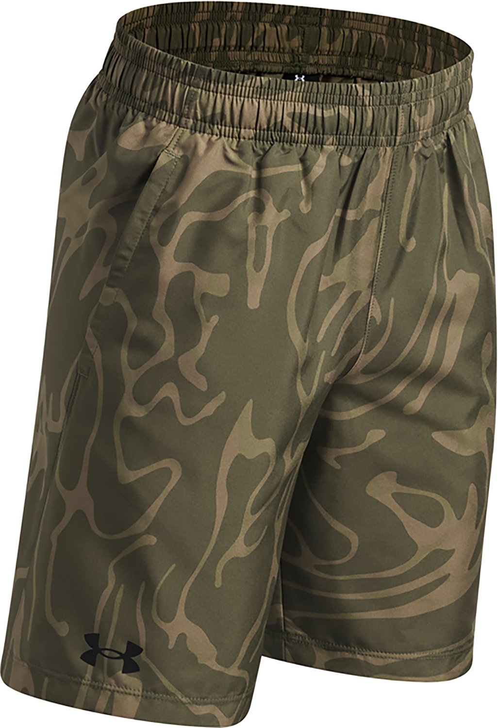 Under Armour Boys' Woven Printed Shorts - view number 3