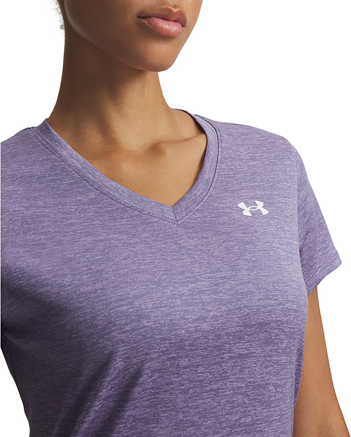 Under Armour Women's UA Tech Twist V-neck T-shirt                                                                                - view number 3