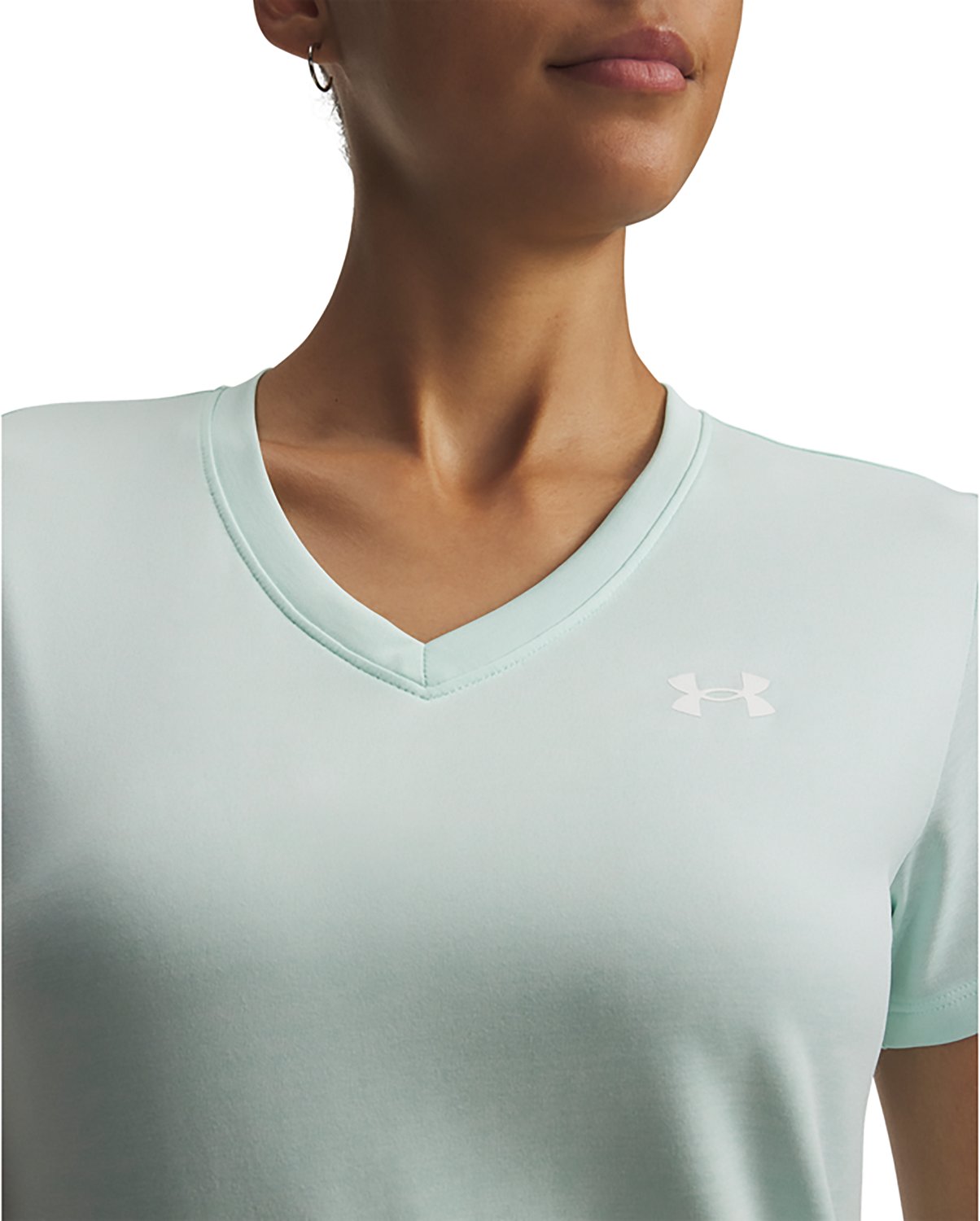 Under Armour Women's UA Tech Twist V-neck T-shirt                                                                                - view number 3